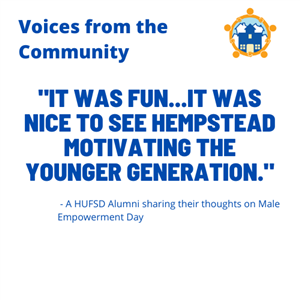 "It was fun...It was nice to see Hempstead motivating the younger generation."